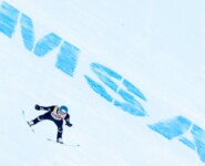 Flug an die Spitze: Jarl Riiber.