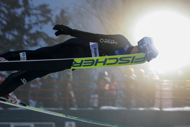 Espen Bjoernstad war heute eher unauffällig unterwegs.