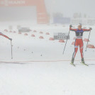 Zielsprint zwischen Marte Leinan Lund und Ida Hagen.