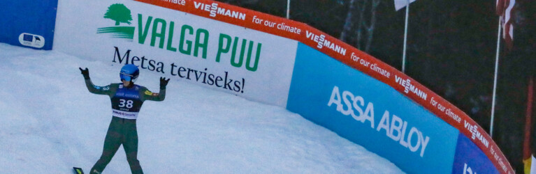 Kristjan Ilves wird von seinem Publikum gefeiert.