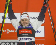 Marte Leinan Lund wird Dritte.