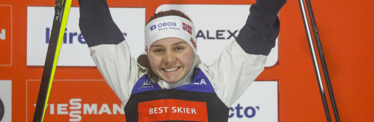 Marte Leinan Lund wird Dritte.