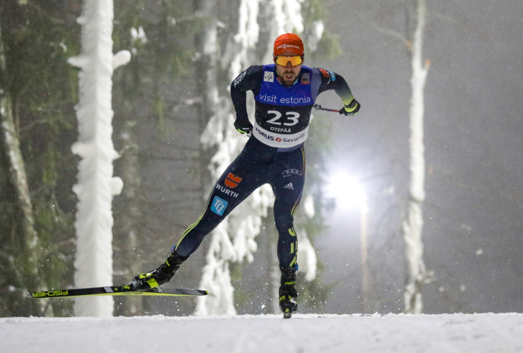 Johannes Rydzek beim Lauf in Otepää