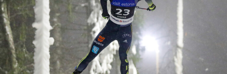 Johannes Rydzek beim Lauf in Otepää