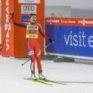 Gyda Westvold Hansen gewinnt auch den vierten von bislang vier Weltcups der Saison.