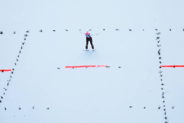 Annalena Slamik ist im Springen immer wieder stark.