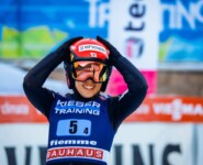 Anju Nakamura war zufrieden mit ihrer Weite, nicht aber mit der Landung.