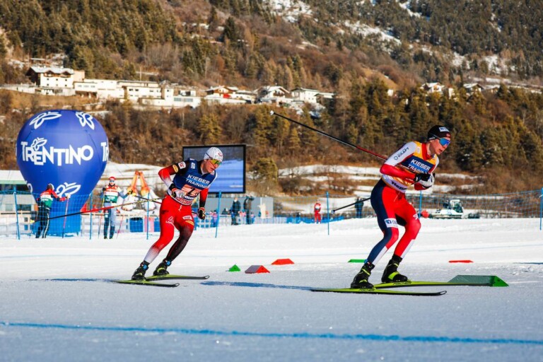Martin Fritz ist bereits dran an Jens Oftebro.