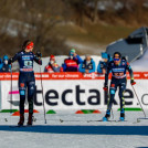 Cindy Haasch erwartet Jakob Lange in der Wechselzone.