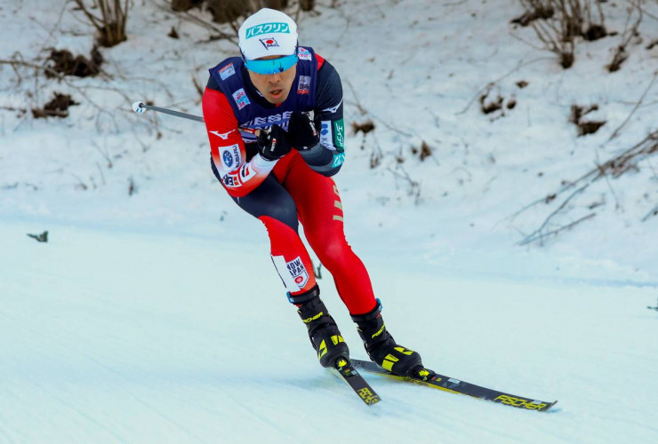 Akito Watabe konnte Team Deutschland nicht mehr gefährden.