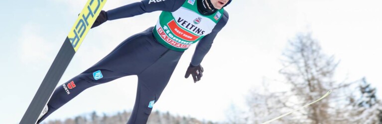 Vinzenz Geiger ersprang sich eine gute Ausgangsposition.