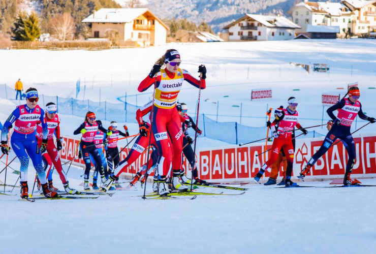 Gyda Westvold Hansen in der ersten Runde.