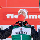 Große Freude bei Johannes Lamparter über seinen ersten Weltcupsieg