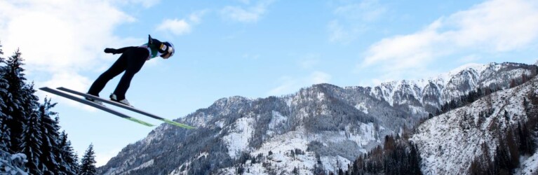 Johannes Lamparter kommt auf der Schanze bislang am besten zurecht.