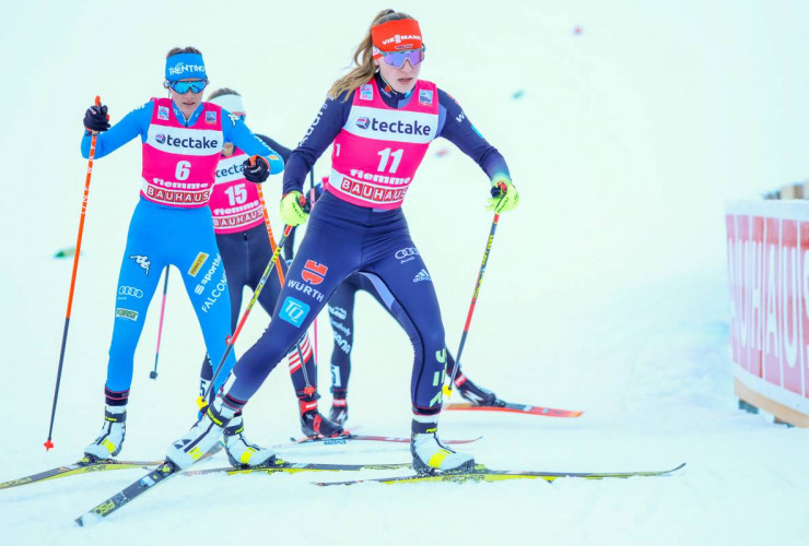 Jenny Nowak landete eher im Mittelfeld.