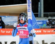 Veronica Gianmoena hatte einen guten Wettkampf.