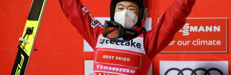 Anju Nakamura freut sich über ihren zweiten Platz.