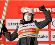 Sechster Sieg im sechsten Weltcup: Gyda Westvold Hansen.