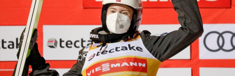 Sechster Sieg im sechsten Weltcup: Gyda Westvold Hansen.