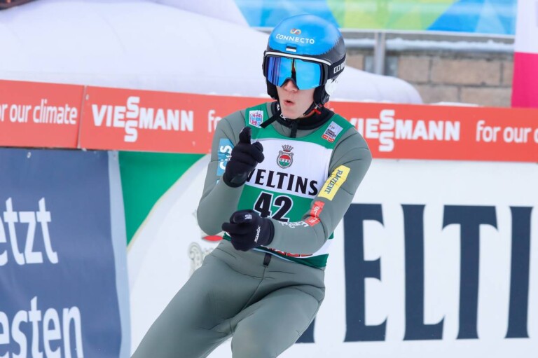 Er war am glücklichsten nach dem Springen: Kristjan Ilves.