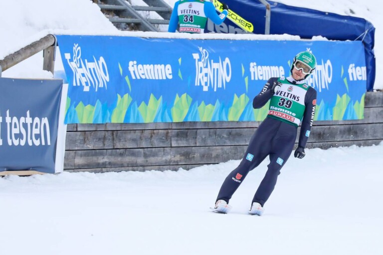 Auch Fabian Rießle freute sich.