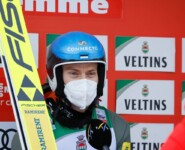 Kristjan Ilves führte nach dem Springen.