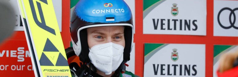 Kristjan Ilves führte nach dem Springen.