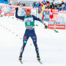 Johannes Rydzek jubelte über seinen dritten Platz mehr als der Sieger.