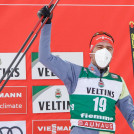 Johannes Rydzek war überglücklich über seinen dritten Platz.