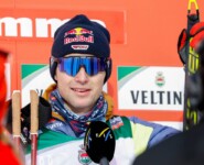 Vinzenz Geiger beim Siegerinterview