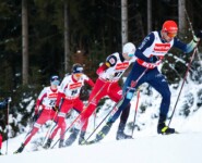Johannes Rydzek demonstrierte erneut seine Laufstärke.