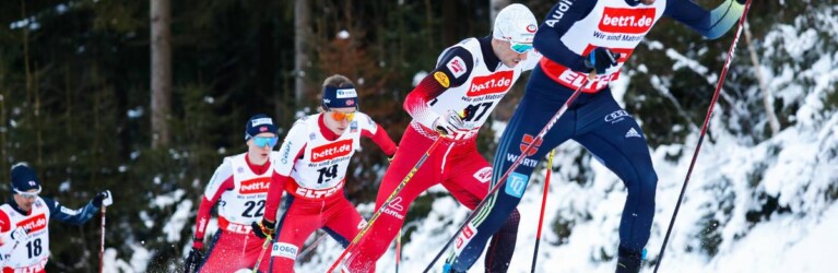 Johannes Rydzek demonstrierte erneut seine Laufstärke.
