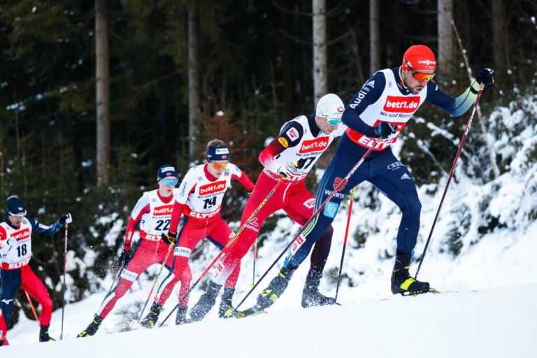 Johannes Rydzek demonstrierte erneut seine Laufstärke.