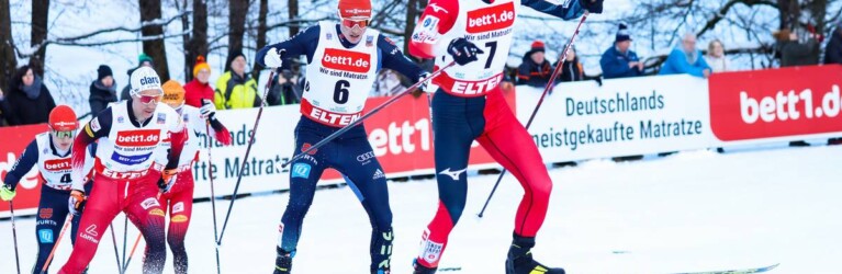 Auch gemeinsam ging es nicht schneller für Akito Watabe und Eric Frenzel.