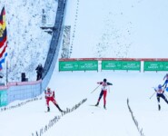 Die letzten Meter für das Spitzentrio