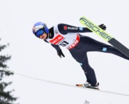 Vinzenz Geiger hat nach dem Springen noch Chancen auf eine gute Platzierung.