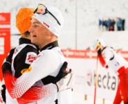 Geteilte Freude ist doppelte Freude bei Johannes Lamparter und Franz-Josef Rehrl.