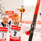 Geteilte Freude ist doppelte Freude bei Johannes Lamparter und Franz-Josef Rehrl.