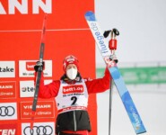 Comeback geglückt: Nach Kreuzbandriss und Corona steht Franz-Josef Rehrl wieder auf dem Podest.