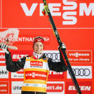 Johannes Lamparter schafft in Klingenthal das Double mit dem zweiten Sieg in zwei Tagen.