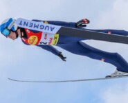 Thomas Rettenegger war einer von nur sechs Athleten, die heute springen konnten. Und das auch nur im Probedurchgang.