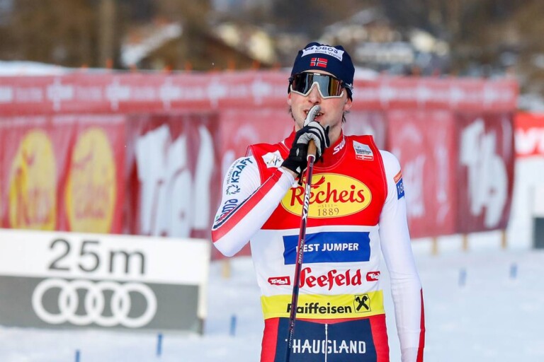 Zurück und schon wieder top: Jarl Magnus Riiber.