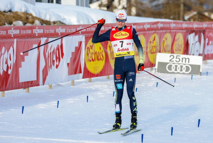 Vinzenz Geiger konnte mit Platz 2 zufrieden sein.