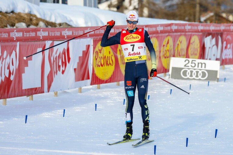 Vinzenz Geiger konnte mit Platz 2 zufrieden sein.