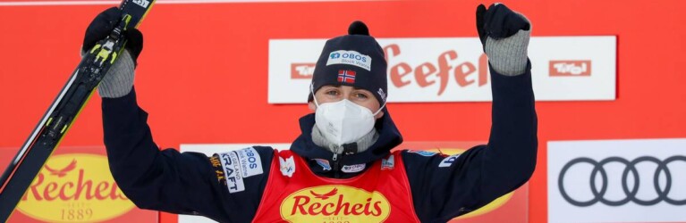 Jarl Riiber meldet sich nach seiner Rückenverletzung zurück.