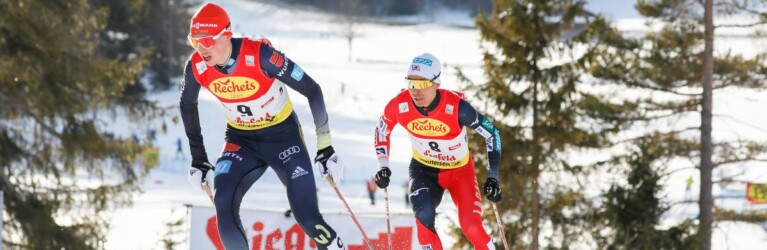 Eric Frenzel lief mit seinem Kumpel Akito Watabe.