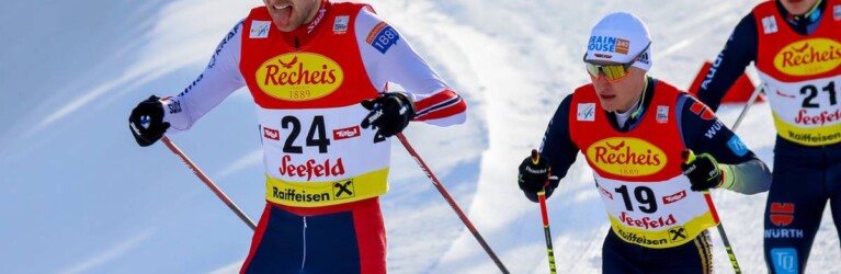 Joergen Graabak fand das Rennen offenbar anstrengend.