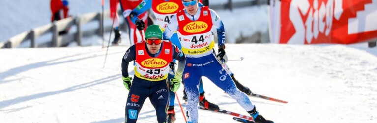 Fabian Rießle war nach dem PCR chancenlos.