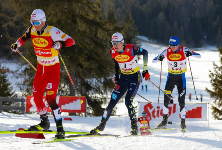 Johannes Lamparter (AUT), Vinzenz Geiger (GER), Kristjan Ilves (EST), (l-r)