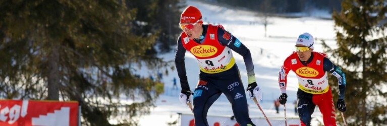 Eric Frenzel und Akito Watabe liefen meistens gemeinsam.